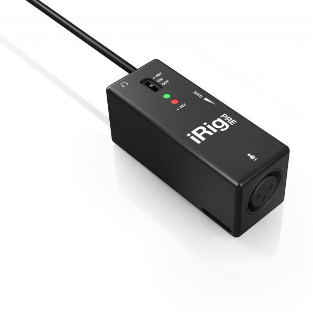 IK Multimedia iRig Pre XLR Microphone Interface For iOS & Android