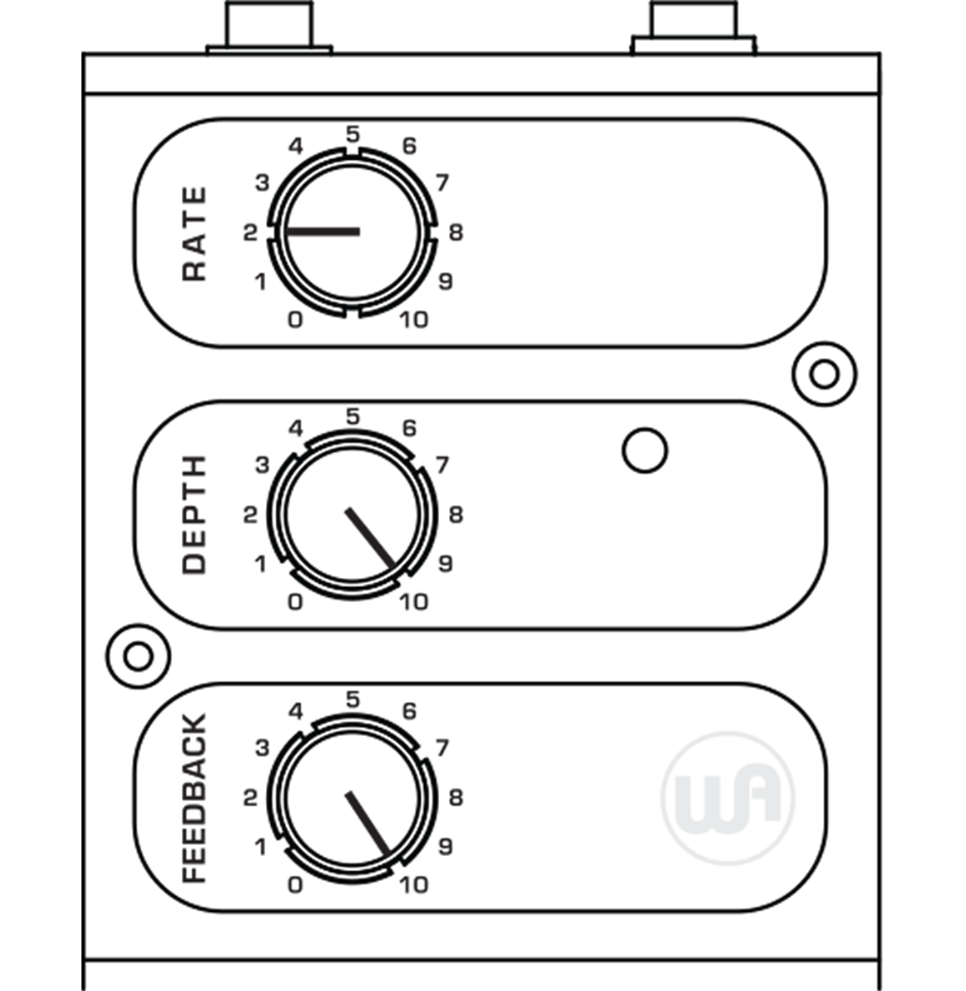 Warm Audio Mutation Phasor II Phase-Shifter Effects Pedal