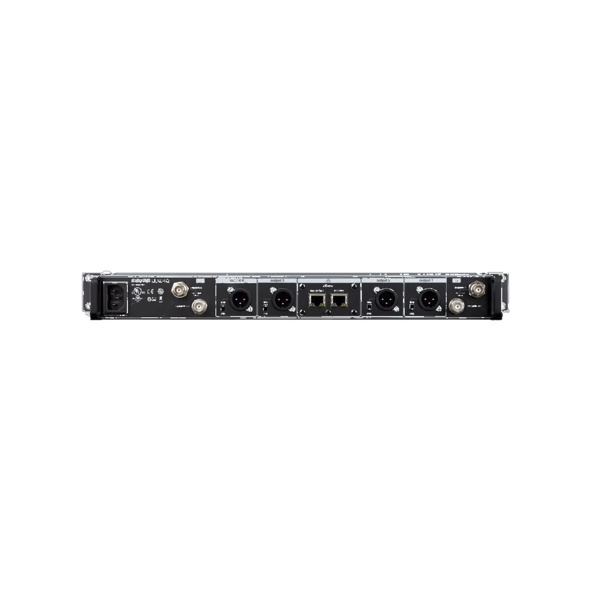 Shure ULXD4Q Quad-Channel Wide-Band Digital Wireless Receiver - G57 Band