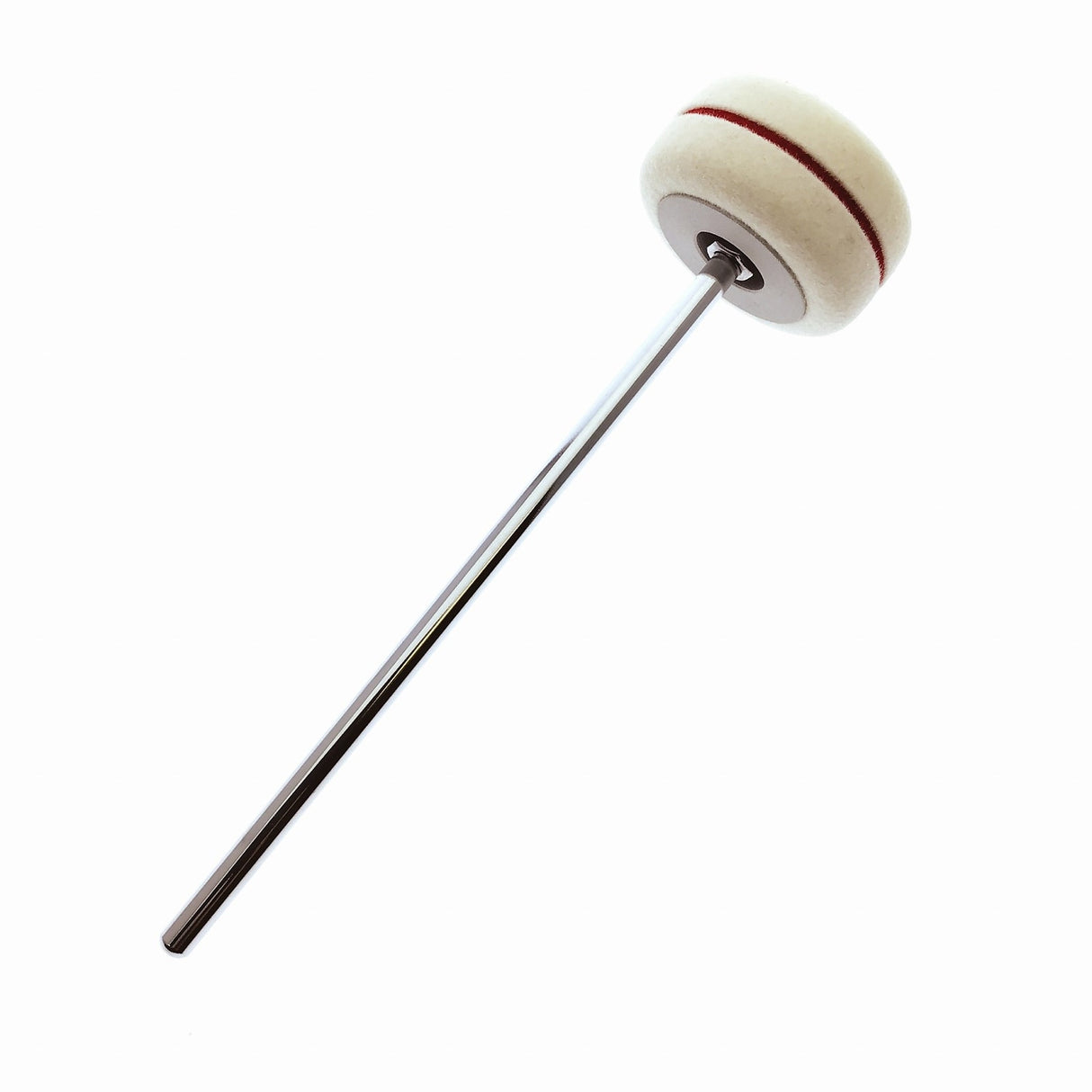 Ludwig Atlas Felt Bass Drum Beater - Red Stripe