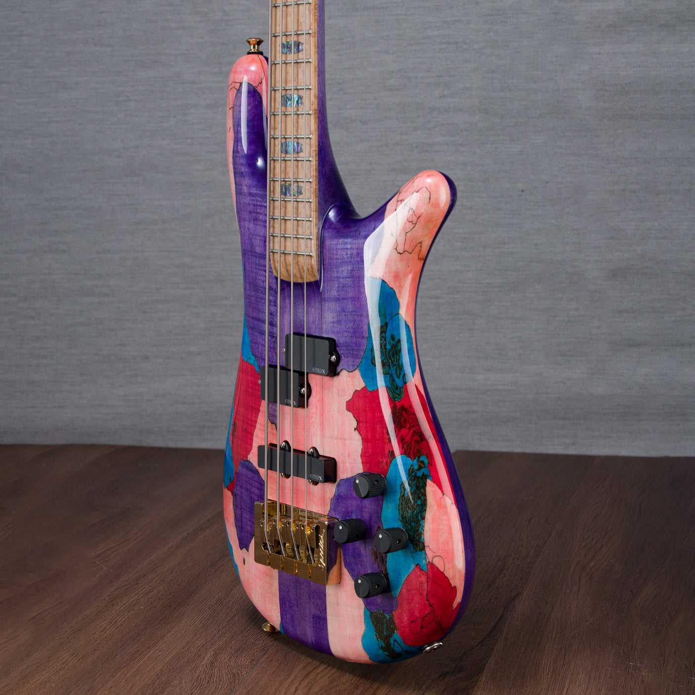 Spector USA Custom NS2 Bass Guitar - Abstract - CHUCKSCLUSIVE - #1490
