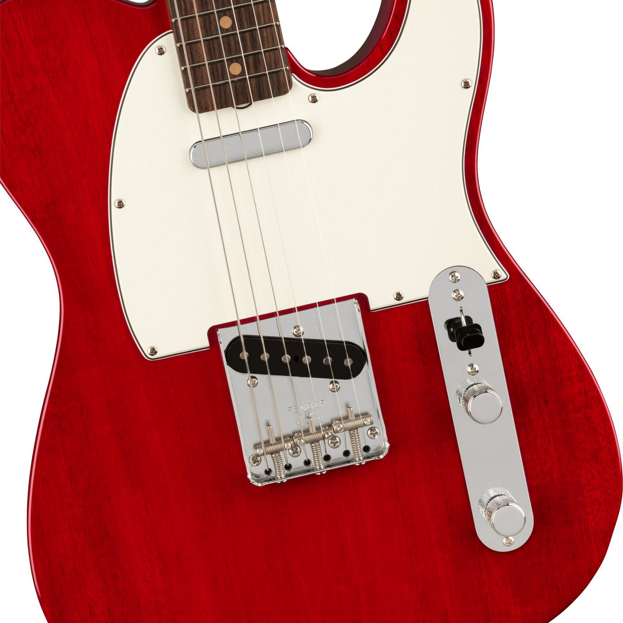 Fender American Vintage II 1963 Telecaster Electric Guitar - Rosewood Fingerboard, Crimson Red Transparent - New