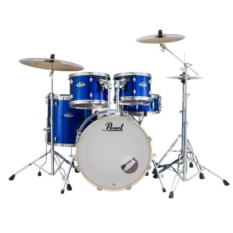 Pearl Drums Export 5-Piece Shell Pack with Hardware - High Voltage Blue