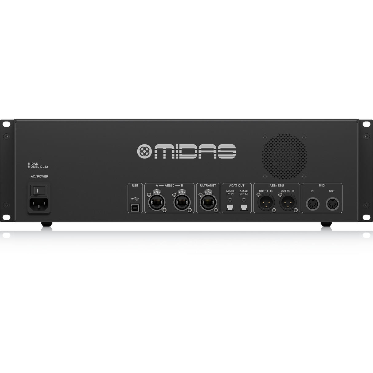 Midas DL32 32-Input/16-Output Stage Box with 32 Microphone Preamps - New