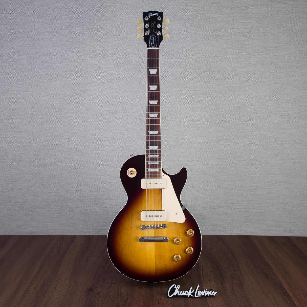 Gibson Les Paul Standard 50s P-90 Electric Guitar - Tobacco Burst - #227450263