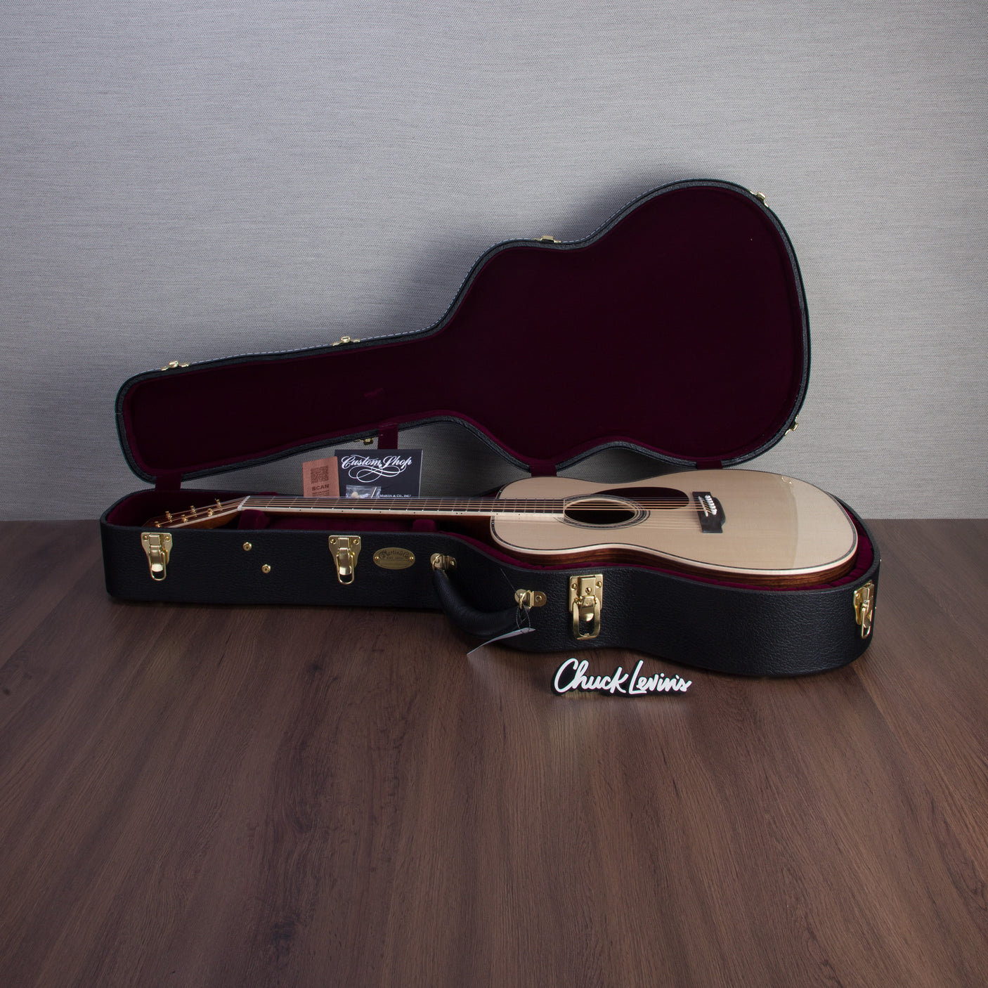 Martin Custom Shop OM Style Wild Grain Rosewood/Adirondack Spruce Acoustic Guitar - CHUCKSCLUSIVE - #M2816472