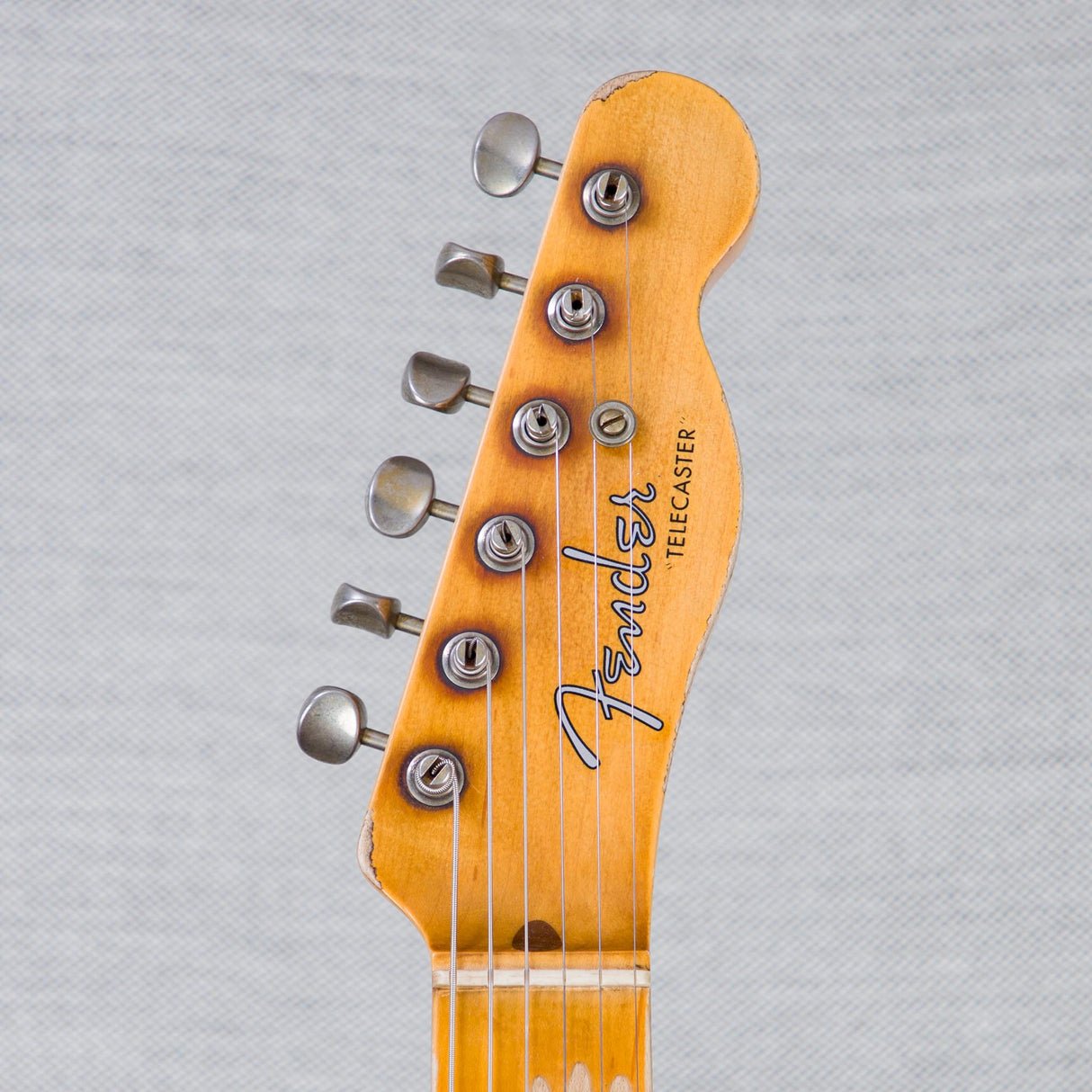 Fender Custom Shop 1952 Telecaster Electric Guitar Super Heavy Relic - Aged Bing Cherry Transparent - #R142796