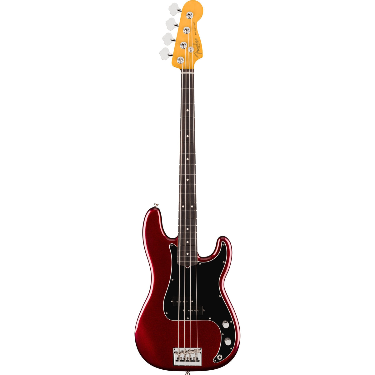 Fender American Professional Precision Electric Bass Guitar, Rosewood Fingerboard - Oxblood