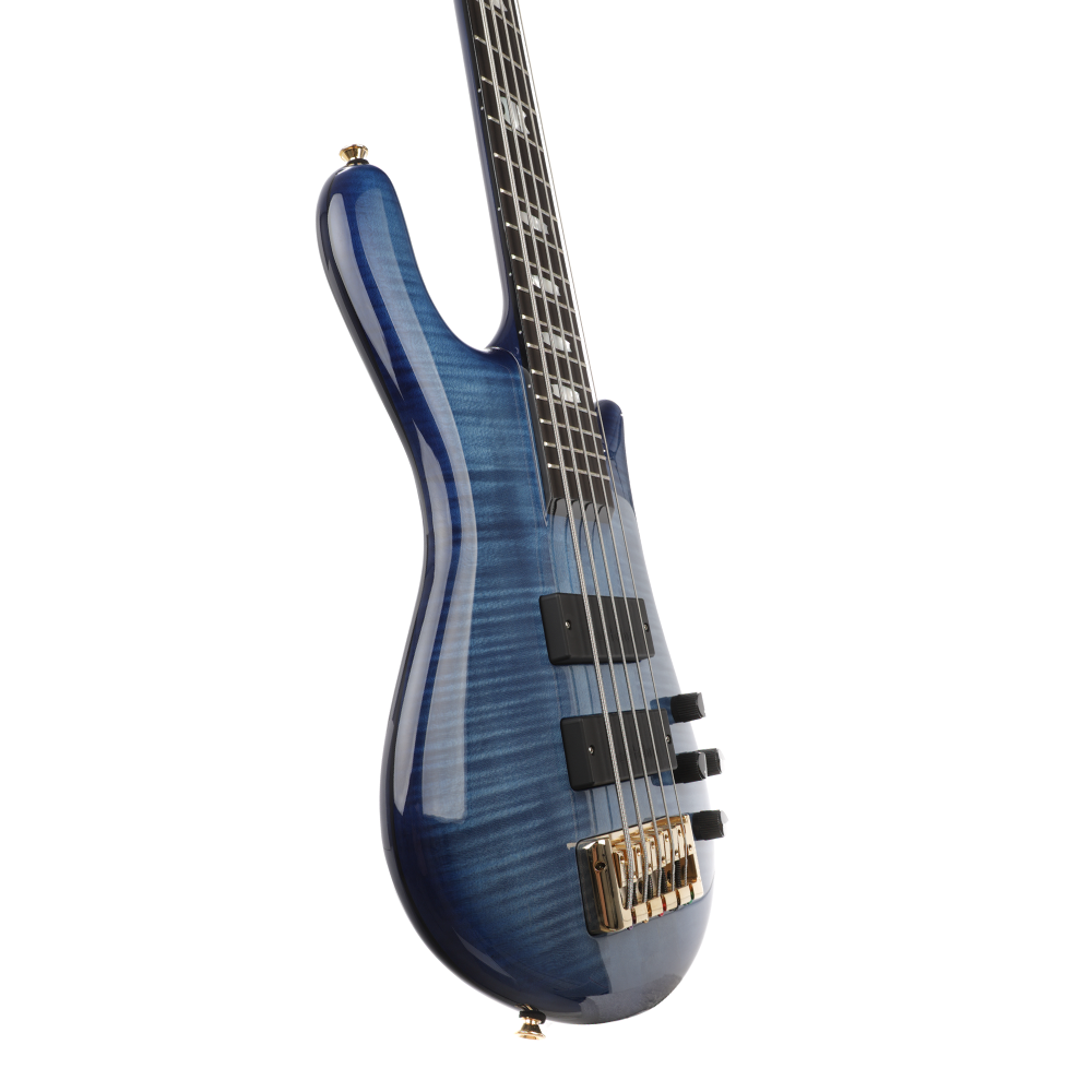 Spector Euro 5 LT 5-String Bass Guitar - Blue Fade Gloss - New