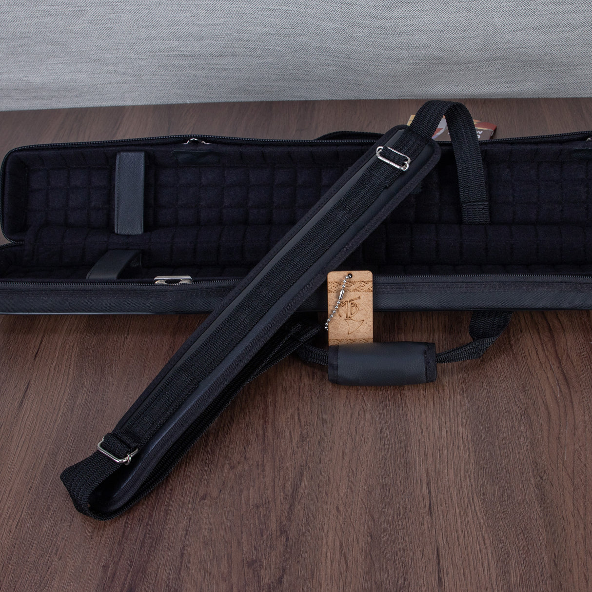 Marcus Bonna Case for Two Bass Bows - Black