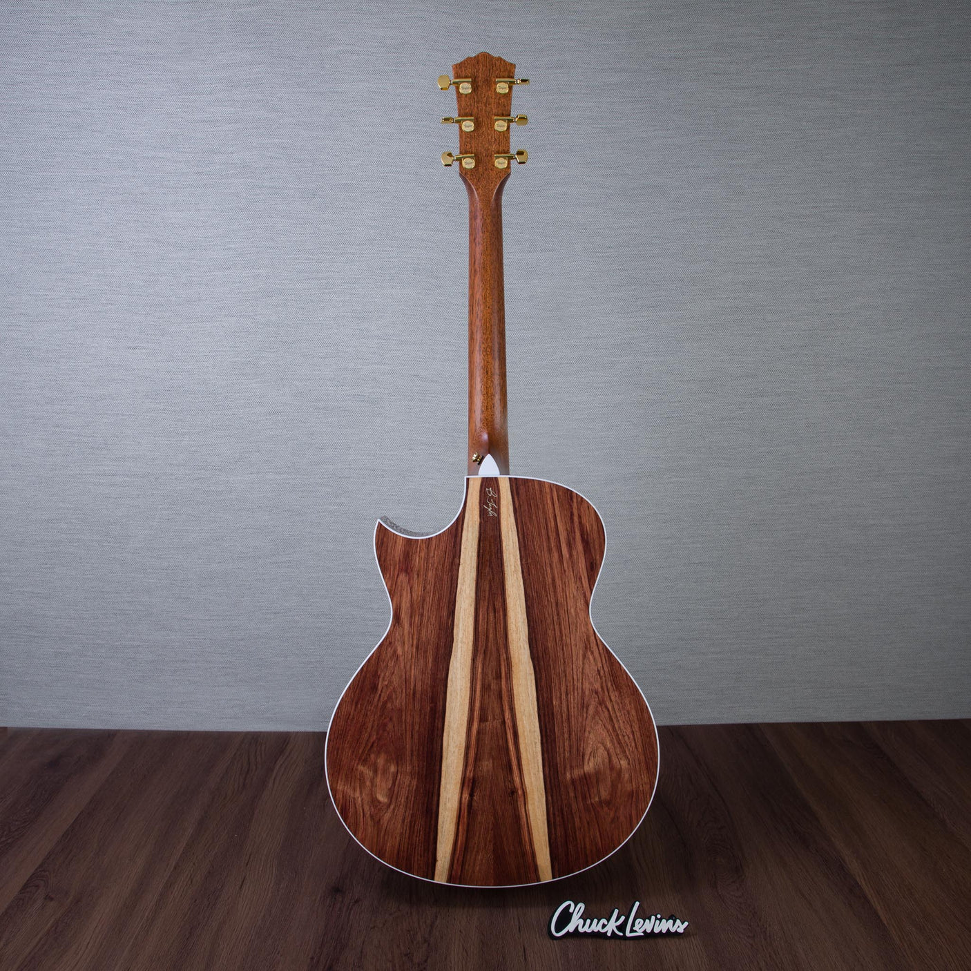 Taylor Custom Shop Gold Label Super Auditorium Honduran Rosewood/ Lutz Spruce Acoustic Electric Guitar - CHUCKSCLUSIVE - #1204176094