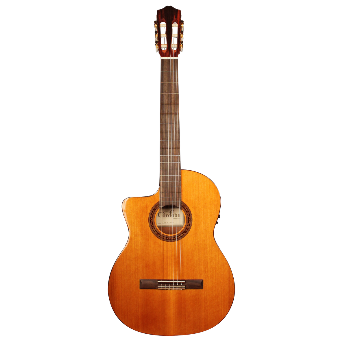 ギター Cordoba C5-CE CD Lefty Cutaway Cordoba C5-CE CD Left-Handed Cutaway Electric Classical