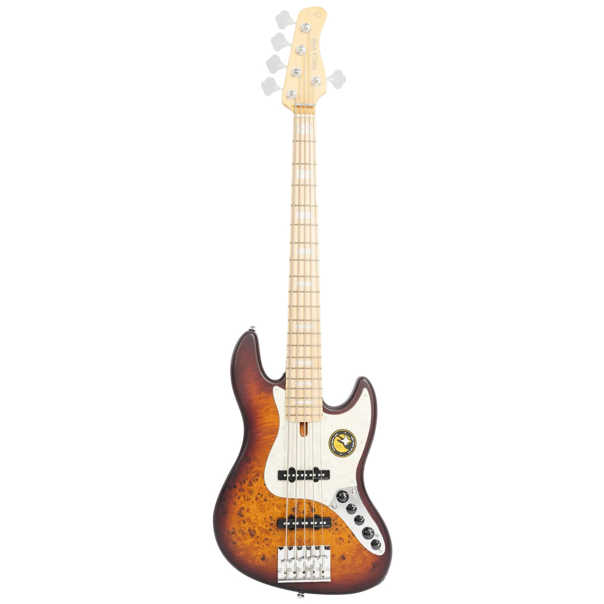 Sire Marcus Miller V7 Ash Reissue 5-String Electric Bass Guitar - Tobacco Sunburst Satin