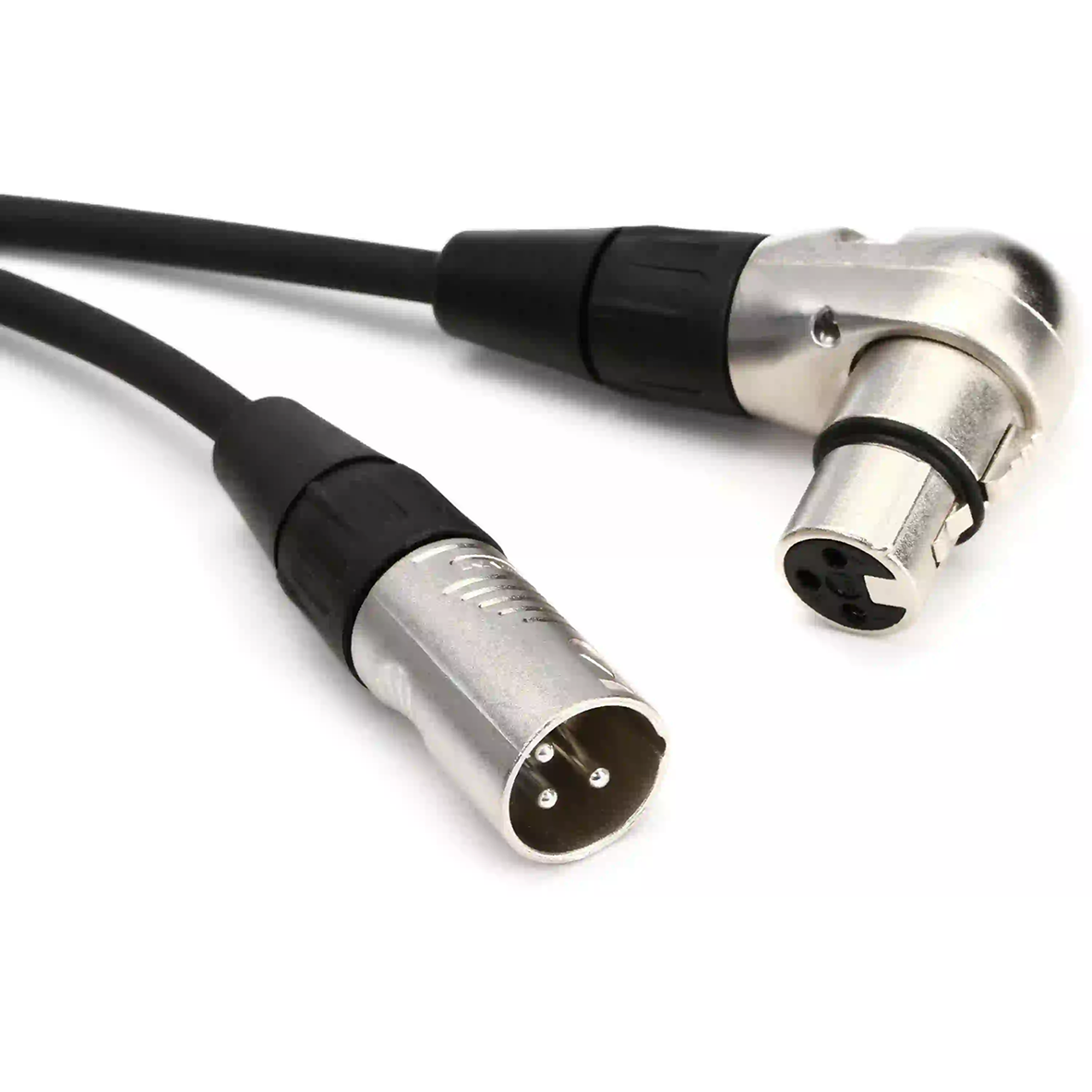 Chuck Levins LGXR-01-WM 1-Foot Balance LGX Cable - Right Angle Male XLR