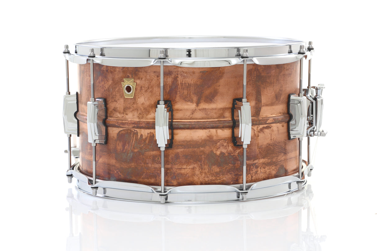 Ludwig 14" x 8" Copper Phonic Snare Drum - Raw Finish