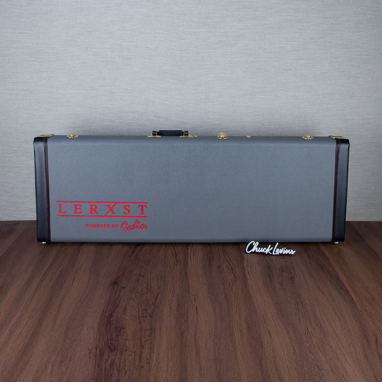 Lerxst Grace Alex Lifeson Signature Electric Guitar with Floyd Rose Signed - Red - #24310787