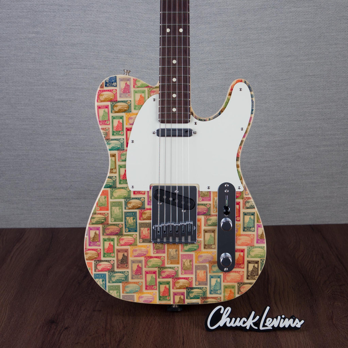 Fender Custom Shop World Stamp Collection Telecaster Electric Guitar - Niger