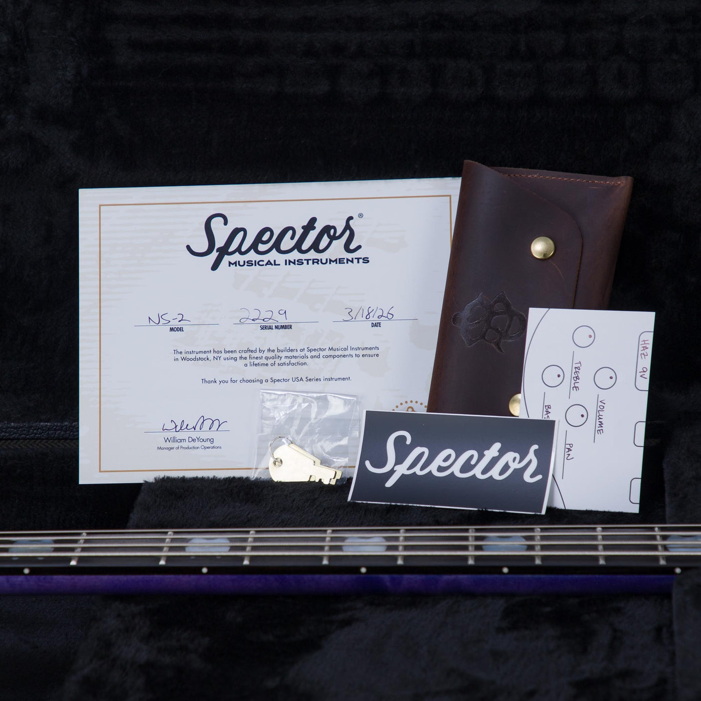 Spector USA Custom NS-2 Electric Bass Guitar - Rain Glow - CHUCKSCLUSIVE - #2229