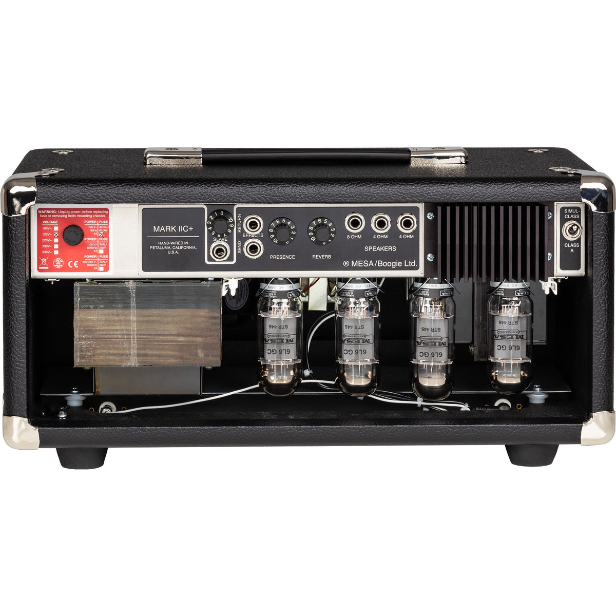 Mesa/Boogie Mark IIC+ Guitar Amplifier Head - Black Bronco/Black Grille - Mint, Open Box
