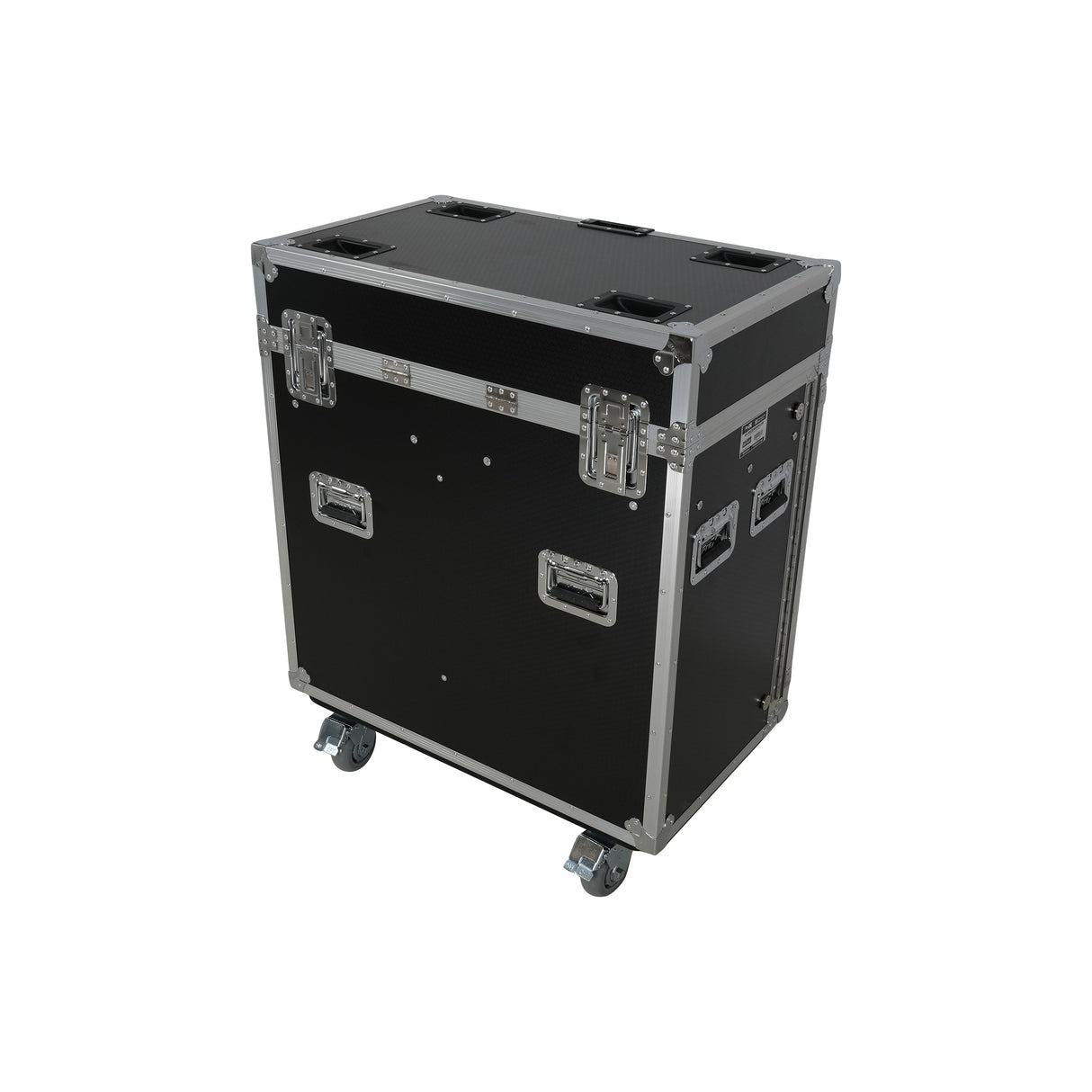 ProX XS-MH30WASHX2W for Two Moving Head Fixtures ATA Flight Style Road Case with Casters
