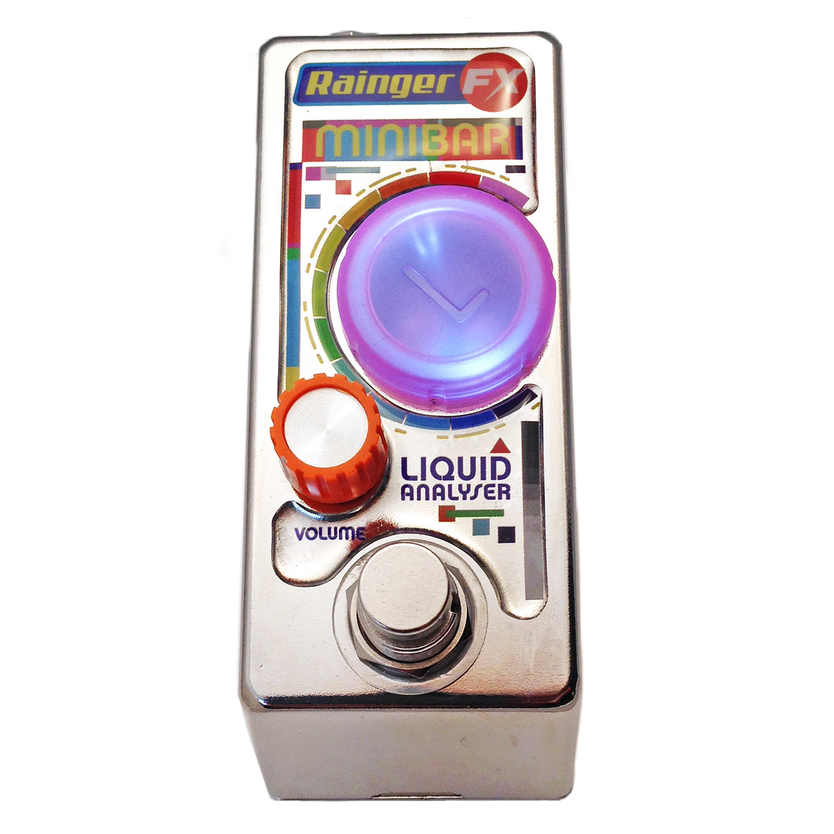 Rainger FX Minibar Liquid Analyser Overdrive Pedal