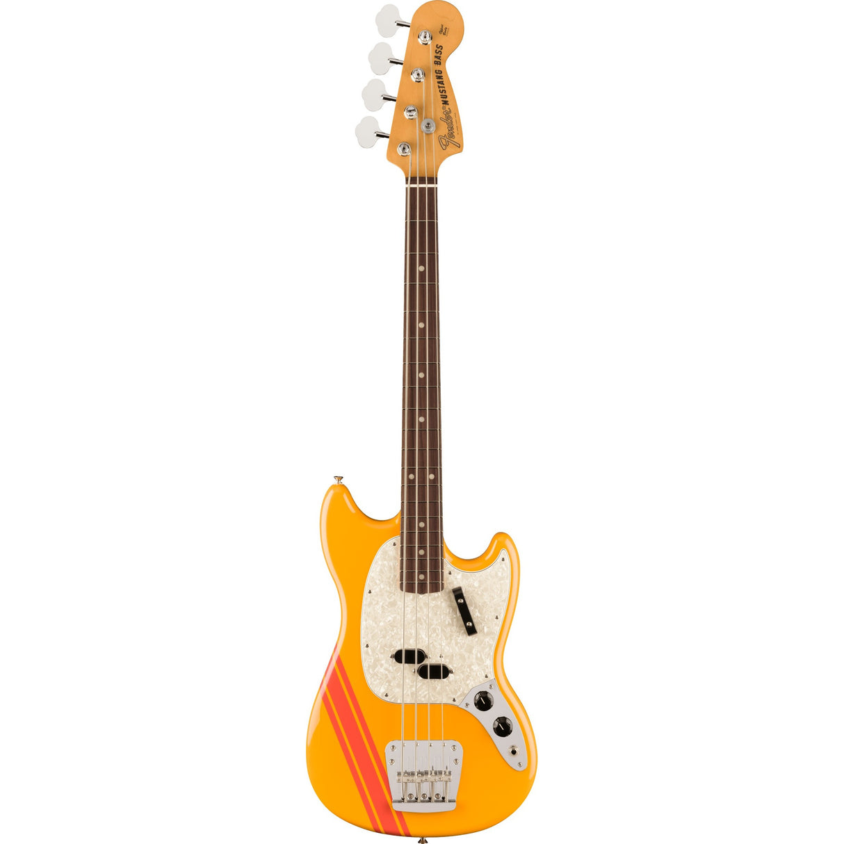 Fender Vintera II '70s Competition Mustang Bass Guitar - Competition Orange