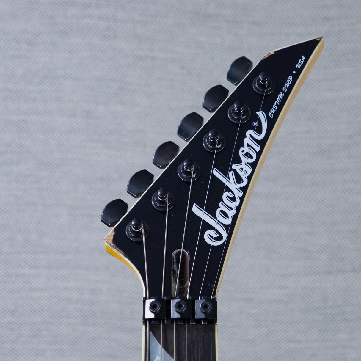 Jackson Custom Shop USA Special Edition Soloist Electric Guitar - Taxi Cab Yellow - #J11313