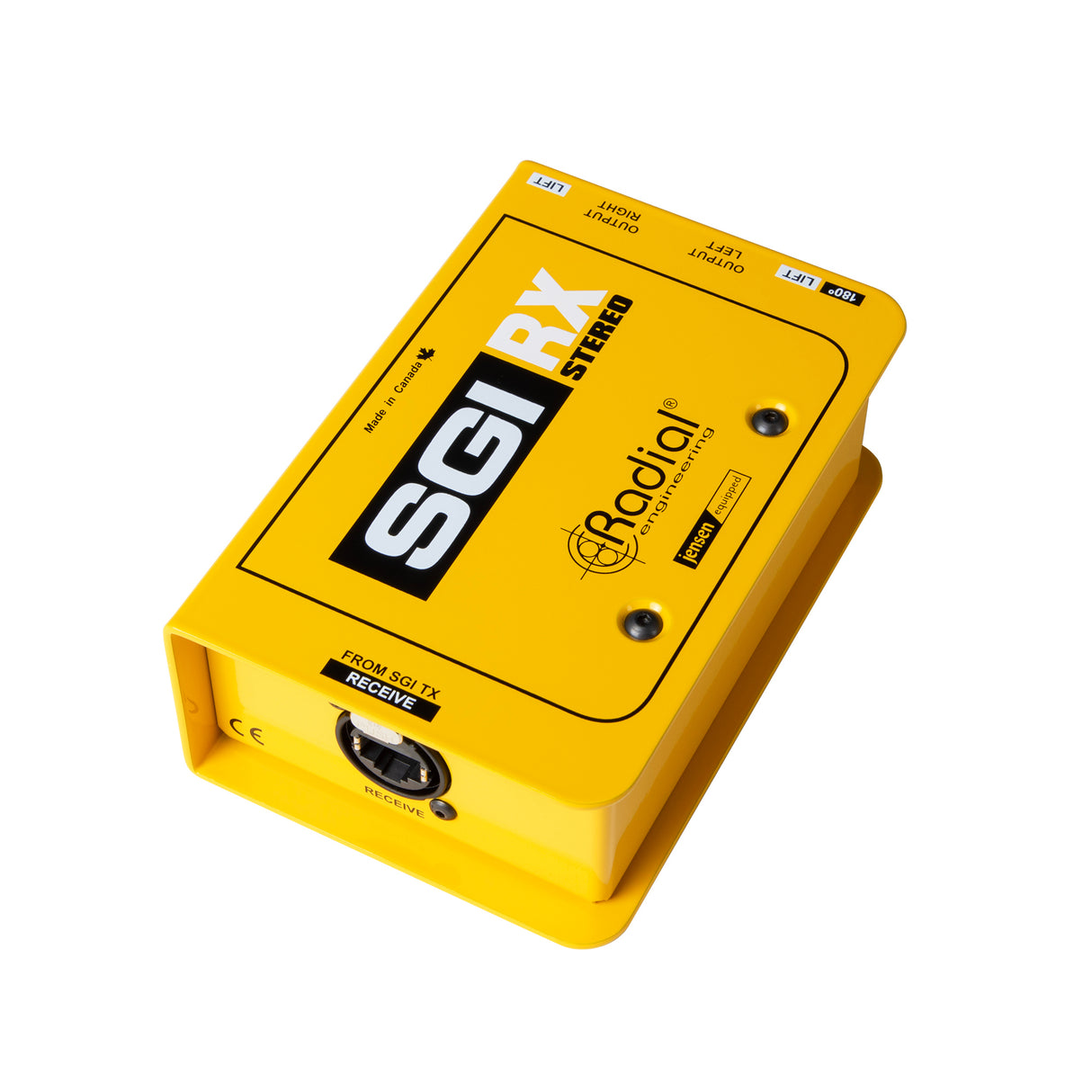 Radial SGI Stereo Instrument Line Driver System for Guitar and Bass
