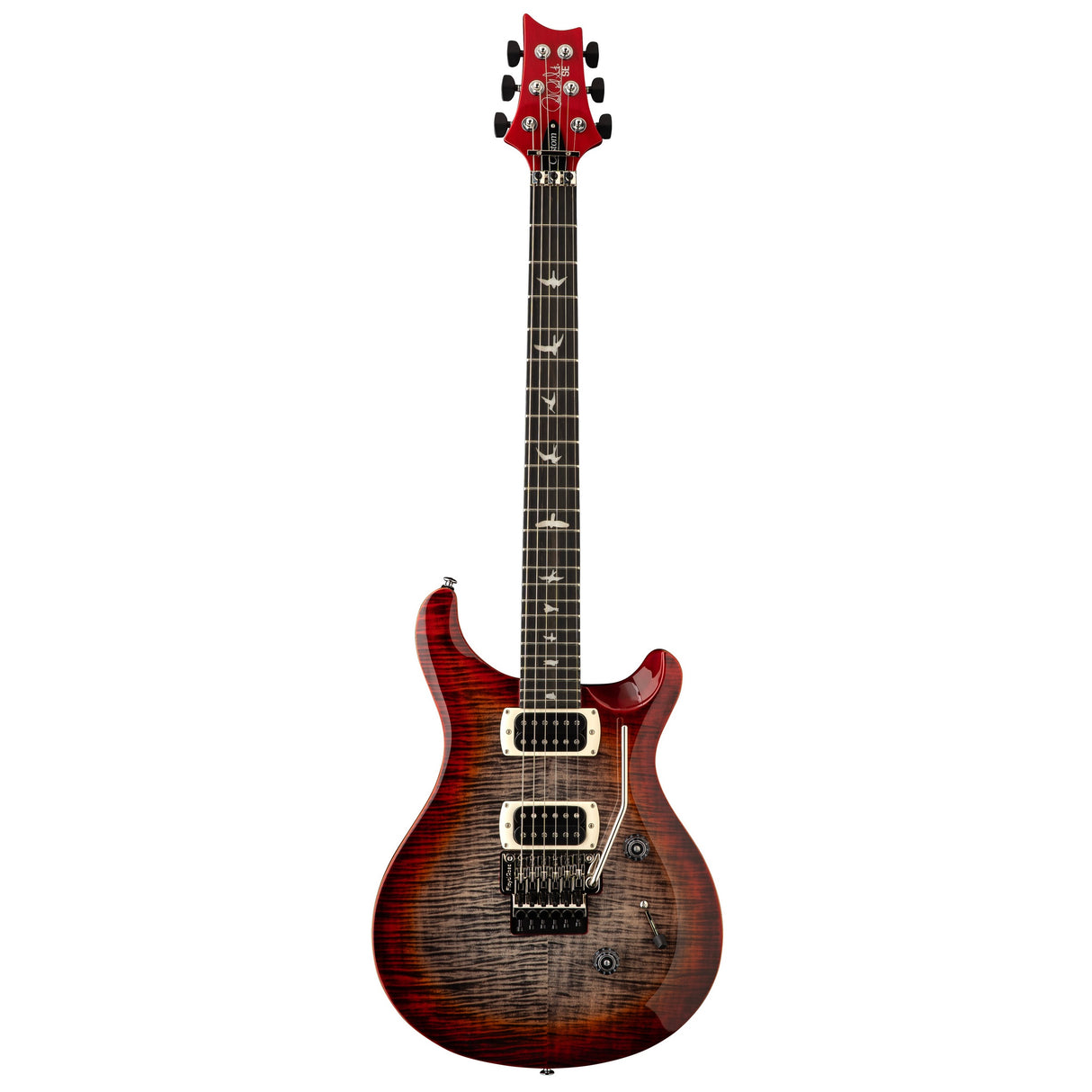 PRS SE Custom 24 "Floyd" Electric Guitar - Charcoal Cherry Burst