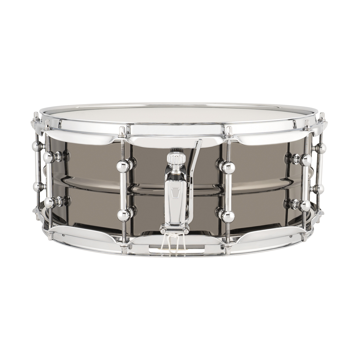 Ludwig Universal Metal 5.5x14 Brass Shell Snare Drum, Chrome-Plated Hoops