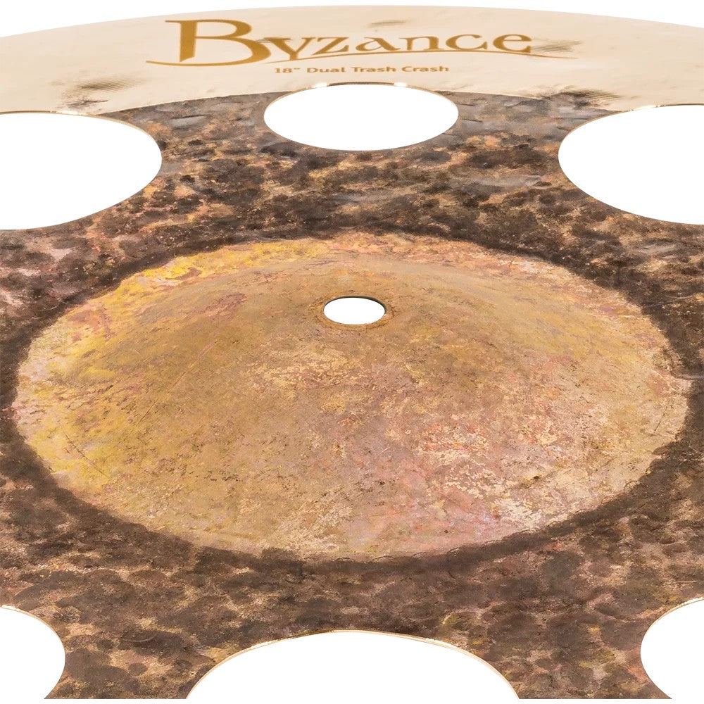 Meinl Byzance 18-Inch Dual Trash Crash Cymbal - New,18-Inch