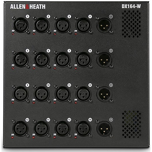 Allen & Heath DX164-W 16-Input XLR Output Wall Mount DX Expander - New