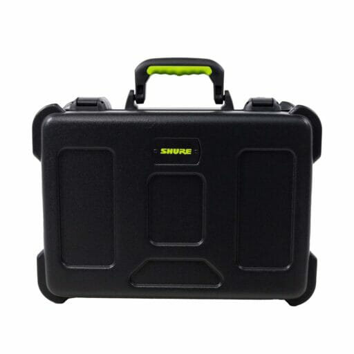 Shure by Gator SH-MICCASEW06 Molded Case with Drops for 6 Wireless Microphones and TSA-Approved Latches