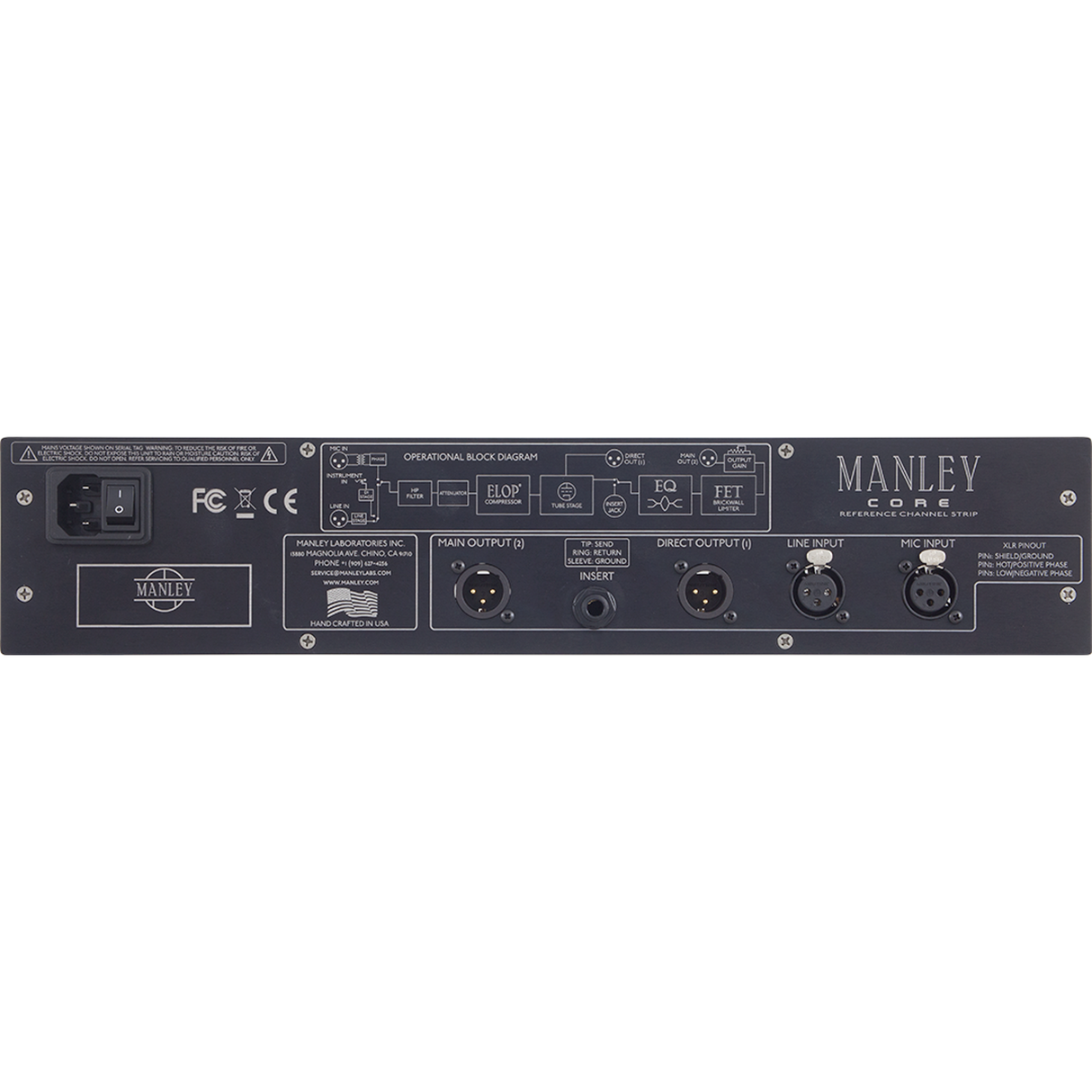 Manley CORE Reference Channel Strip