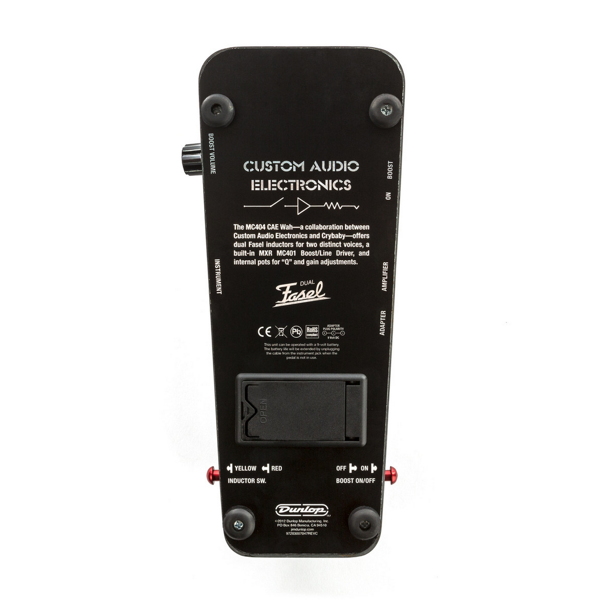 MXR MC404 CAE Wah Pedal