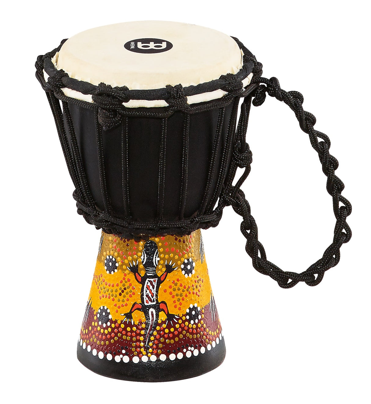 Meinl HDJ7-XXS African Mini Djembe-Gecko Design