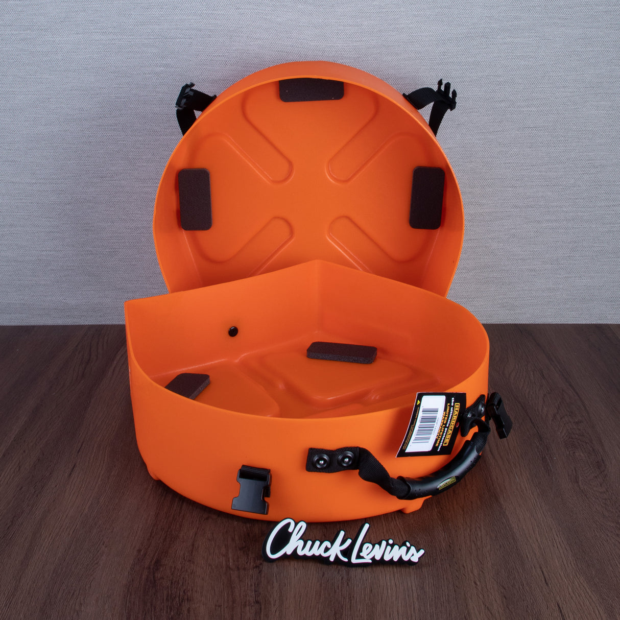 Hardcase HNP14SO 14-Inch Snare Drum Case - Orange