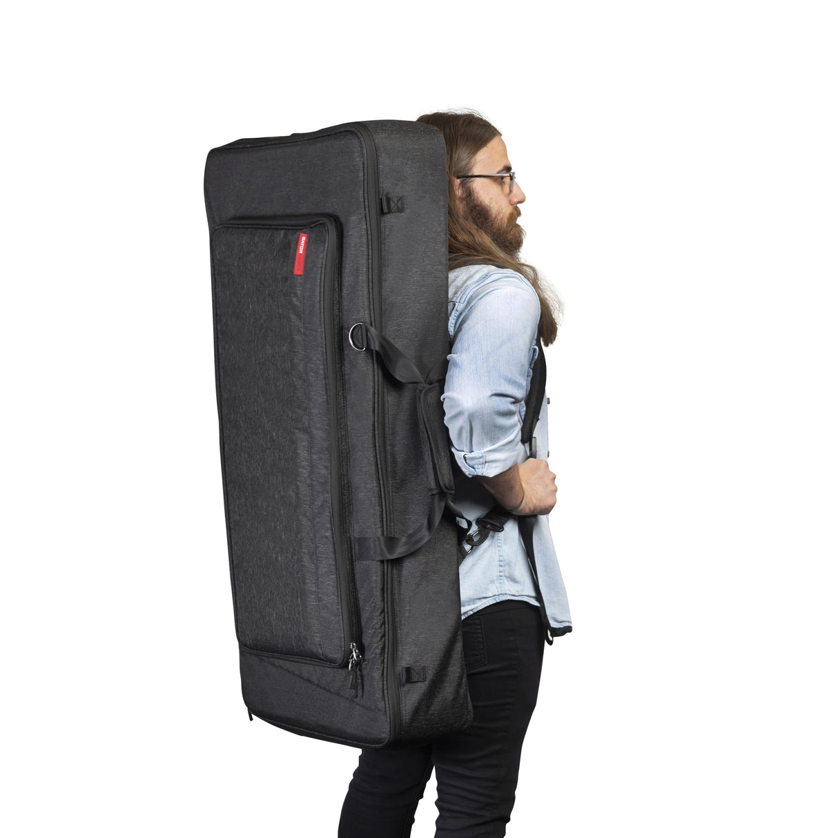 Gator GTK61-BLK Transit Keyboard Bag for 61 Note Keyboards