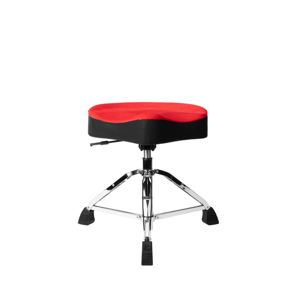 Gator Air Glide Drum Throne Saddle Seat - Red