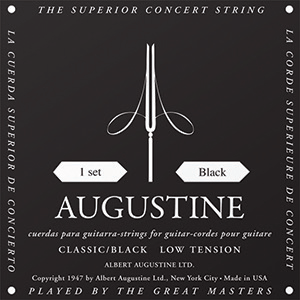 Augustine Classic Black Label Classical Guitar Strings