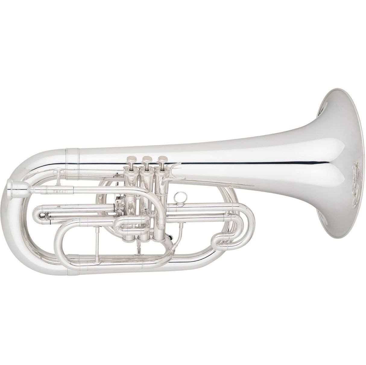 Eastman EME421S Marching Euphonium - Silver-Plated