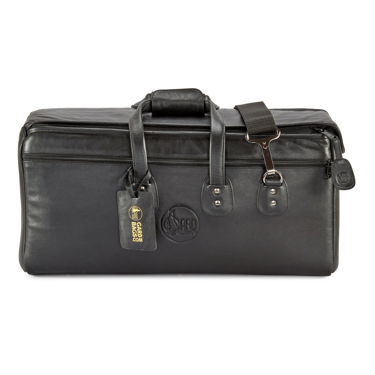 GARD 9-MLK Doublers Trumpet and Flugelhorn Gig Bag - Black Leather