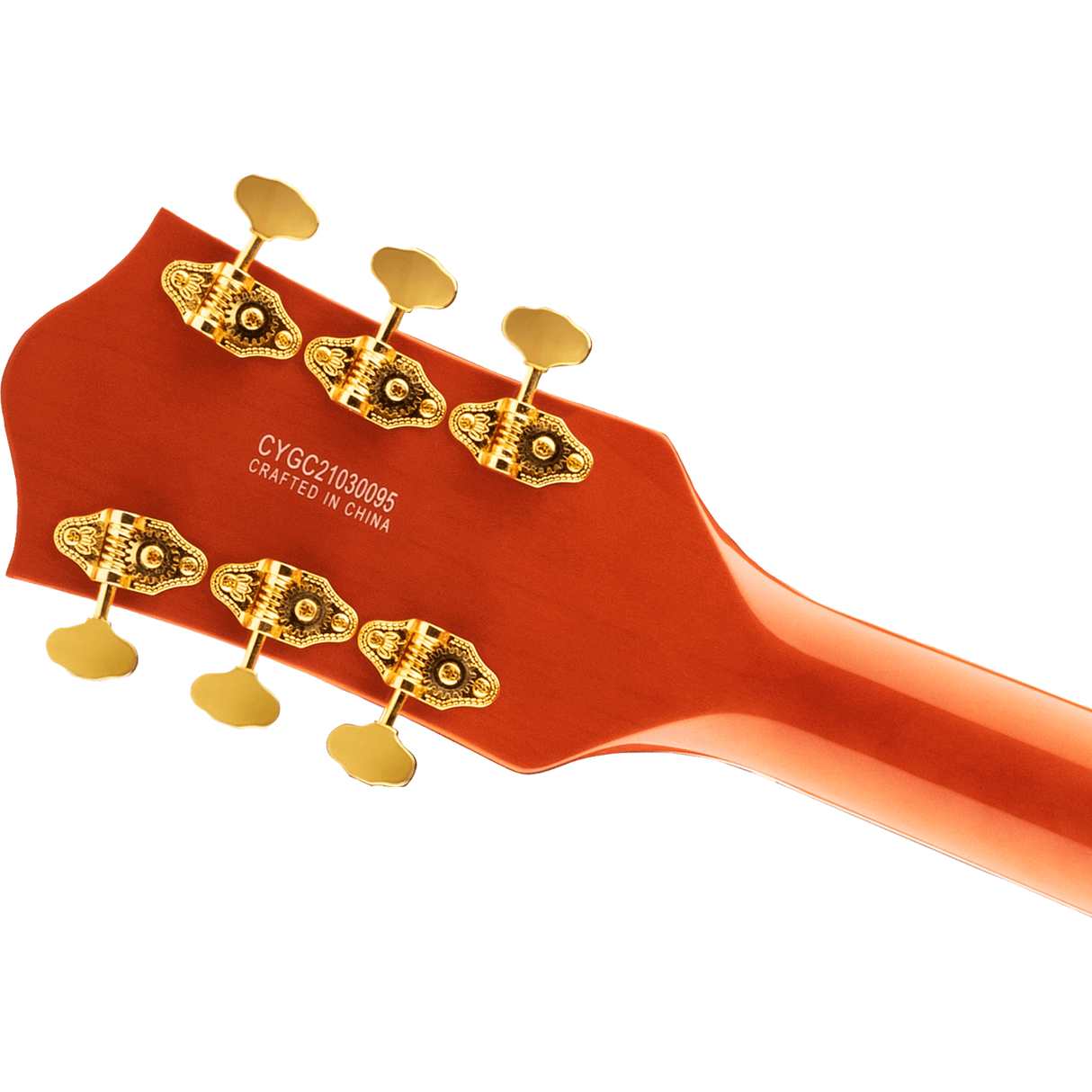 Gretsch G5422TG Electromatic Classic Double-Cut Hollowbody with Bigsby and Gold Hardware - Orange Stain - New