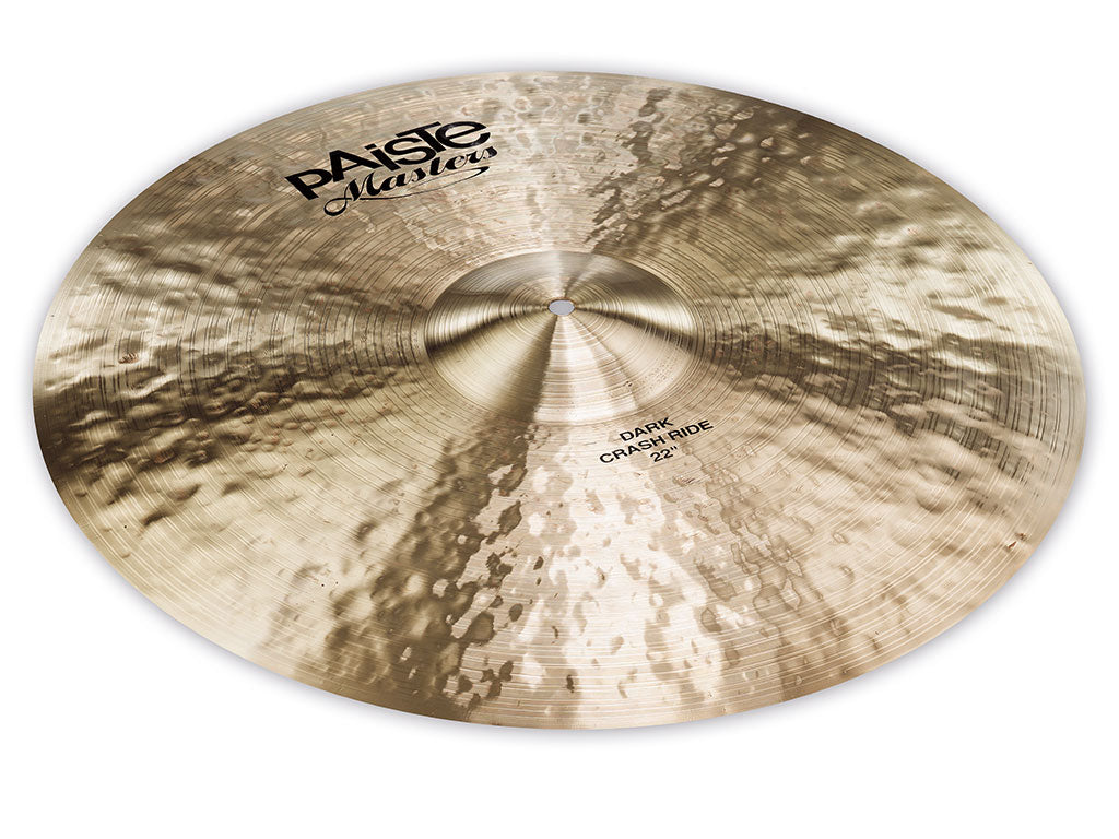 Paiste 22" Masters Dark Crash Ride Cymbal - New,22 Inch