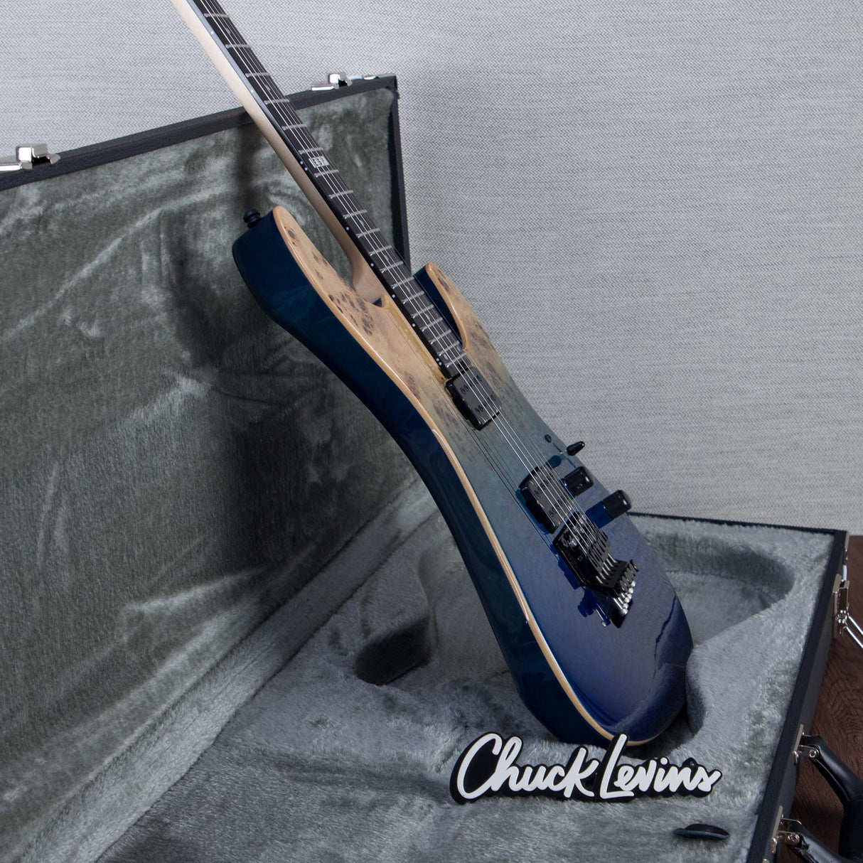 ESP E-II SN-II Electric Guitar - Blue Natural Fade - #ES5490243