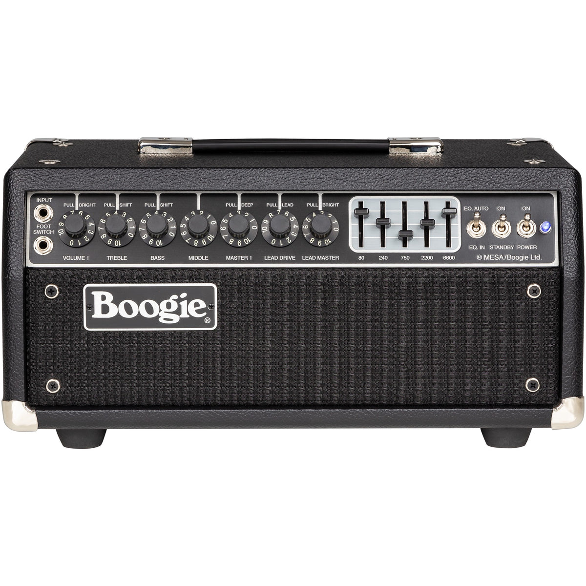 Mesa/Boogie Mark IIC+ Guitar Amplifier Head - Black Bronco/Black Grille - Mint, Open Box
