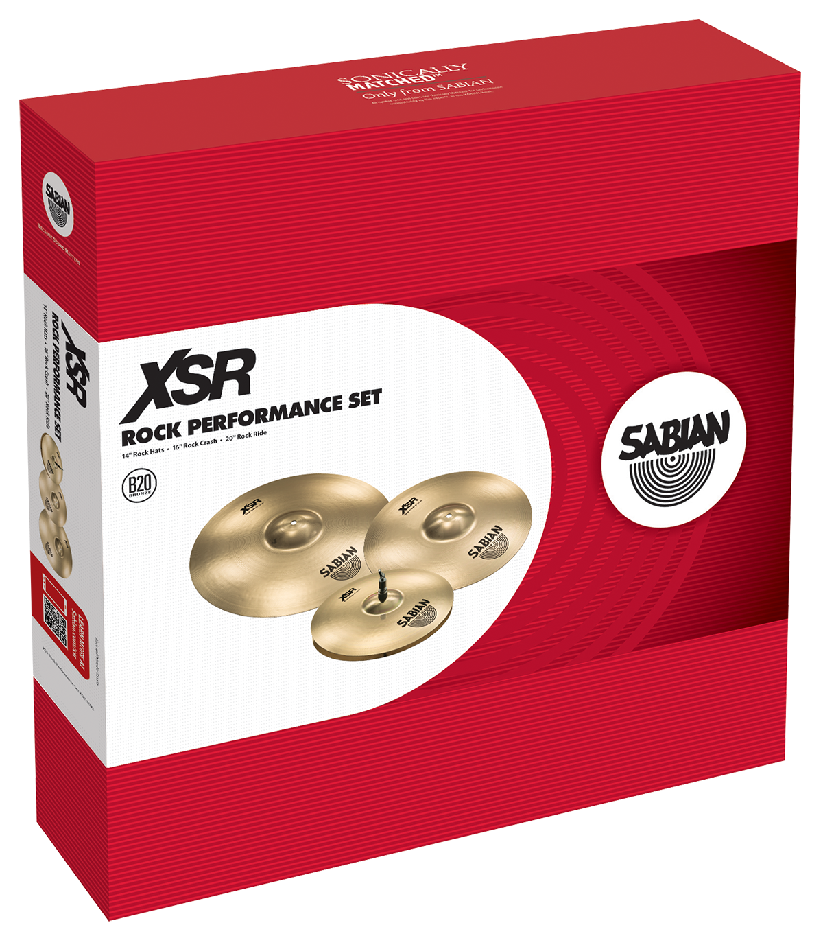 Sabian XSR Rock Performance Cymbal Set