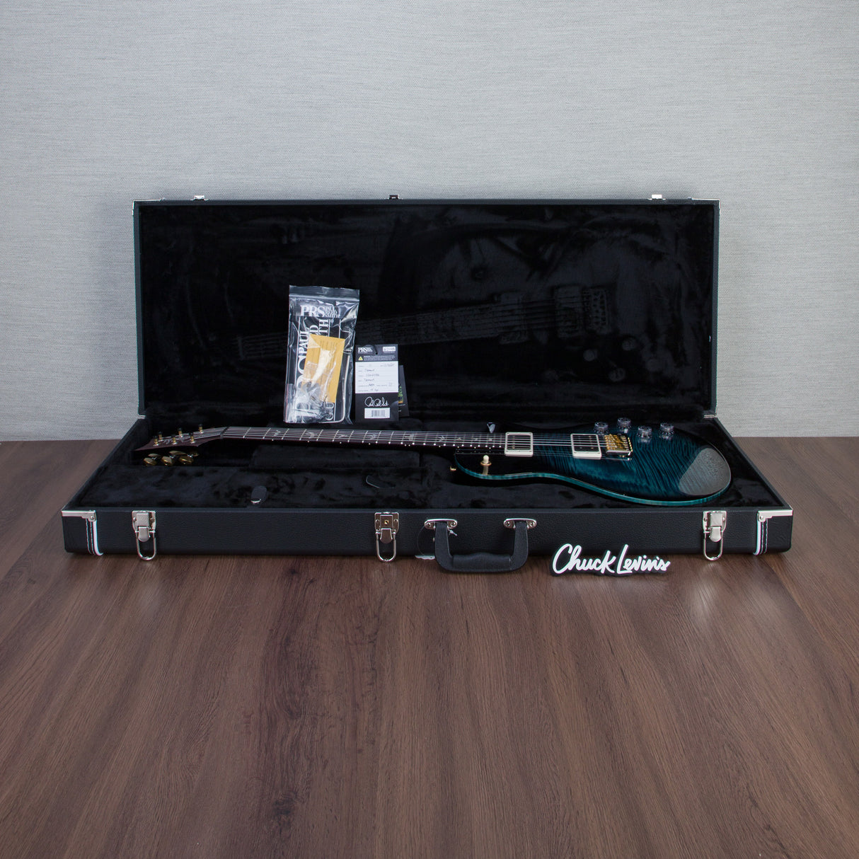 PRS Mark Tremonti Signature Single Cutaway 10-Top Electric Guitar - Cobalt Smokeburst - #230362356 - 2023