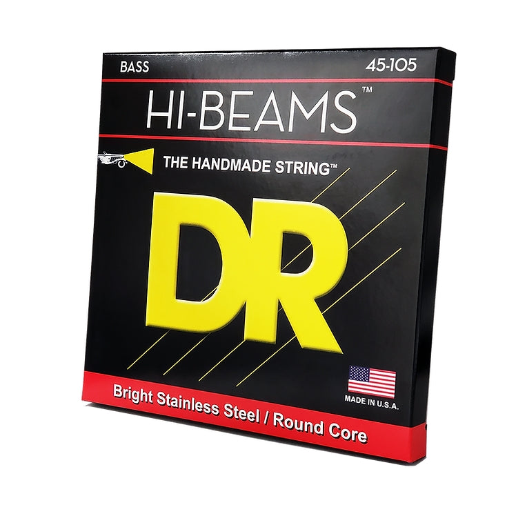 DR Strings Hi-Beam Bass Guitar Strings Medium 45-105