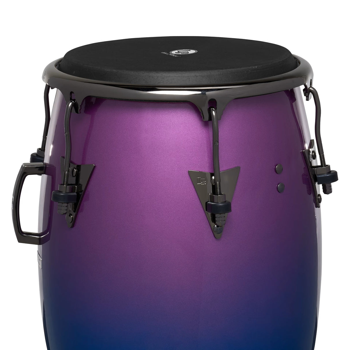 Latin Percussion 11.75-Inch Tony Succar Signature Conga - Rainbow with Black Nickel-Hardware